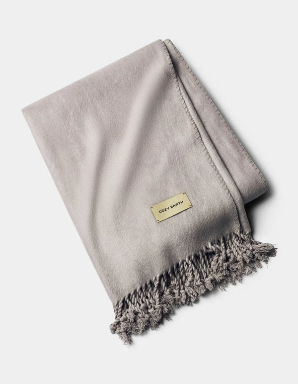 Bamboo Tassel Throw